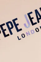 Тениска HOLLY | Regular Fit Pepe Jeans London пудренорозов