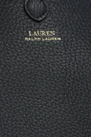 Двулицева дамска чанта + несесер LAUREN RALPH LAUREN черен