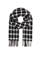 Woolen scarf Loliva BOSS BLACK черен