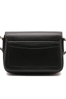 Кожена дамска чанта за рамо Dolce & Gabbana черен