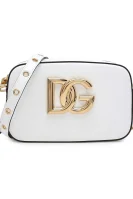 Кожена дамска чанта за рамо 3.5 Dolce & Gabbana бял