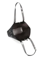 Дамска чанта с две лица + органайзер inside out large zip Calvin Klein черен