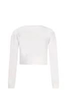 Суитчър/блуза | Cropped Fit | stretch Pinko UP бял