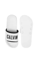 Slides Calvin Klein Swimwear бял