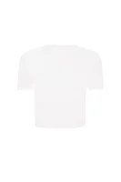 Тениска JERSEY | Cropped Fit Pinko UP бял