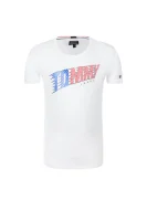 Тениска AME ANIMATED LOGO | Regular Fit Tommy Hilfiger бял
