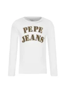 Блуза | Regular Fit Pepe Jeans London бял