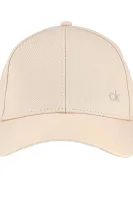 Бейзболна шапка METALLIC Calvin Klein бежов