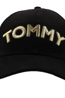 Бейзболна шапка TOMMY PATCH CAP Tommy Hilfiger черен