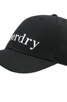 Бейзболна шапка EMBROIDERY Superdry черен