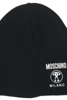 Вълнена шапка Moschino черен