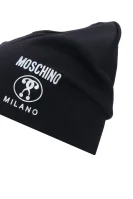Вълнена шапка Moschino черен
