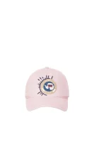 Бейзболна шапка Napapijri розов