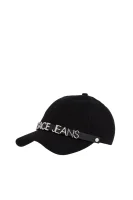 Бейзболна шапка metallic logo Versace Jeans черен