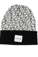 Шал + шапка Calvin Klein бял