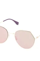 Слънчеви очила Fendi розово злато