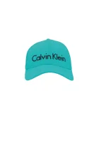 Бейзболна шапка Calvin Klein тюркоазен
