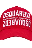 Бейзболна шапка Dsquared2 червен