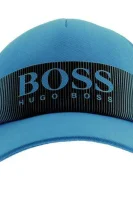 Бейзболна шапка Logo BOSS GREEN син