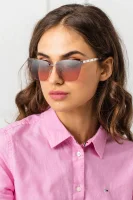 Слънчеви очила Versace сребърен