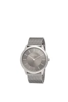 Ръчен часовник Minimal XL Calvin Klein сребърен