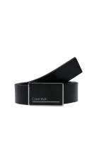 Кожен колан Calvin Klein черен