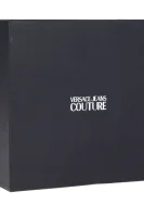 Кожен колан Versace Jeans Couture черен