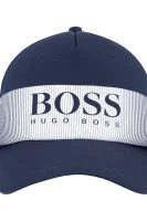 Бейзболна шапка Logo-Cap-2 BOSS GREEN тъмносин