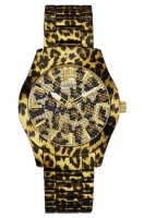 Часовник Leopard Guess кафяв