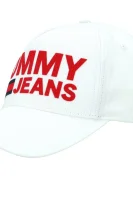 Бейзболна шапка FLOCK PRINT Tommy Jeans бял