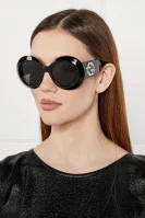 Слънчеви очила Gucci кафяв