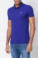 Поло/тениска с яка | Slim Fit | pique Lacoste синяметличина