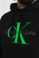 Суитчър/блуза MONOGRAM | Regular Fit CALVIN KLEIN JEANS черен