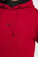 Суитчър/блуза Weedo | Relaxed fit BOSS ORANGE червен