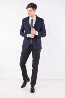 панталон stanino16-w | regular fit BOSS BLACK черен