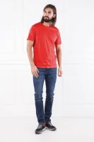 Тениска lecco 80 | Regular Fit BOSS BLACK червен