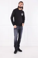 Longsleeve | Regular Fit Versace Jeans черен