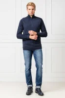 Пуловер Zarsi | Regular Fit | с добавка вълна BOSS GREEN тъмносин