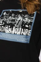 Тениска ZOE | Regular Fit Zadig&Voltaire черен