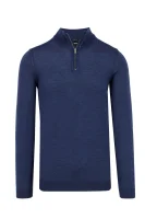 Пуловер Banello-P | Slim Fit BOSS BLACK син