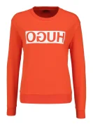 Суитчър/блуза Nicci | Relaxed fit HUGO оранжев