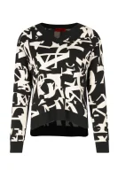 Пуловер DADAISMO | Regular Fit MAX&Co. тъмносин