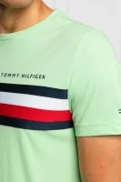 Тениска | Regular Fit Tommy Hilfiger мента