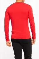 Блуза с дълъг ръкав | Extra slim fit GUESS червен