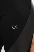 вело-шорти | slim fit Calvin Klein Performance черен