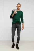 Блуза с дълъг ръкав | Custom slim fit POLO RALPH LAUREN 	бутилково зелено	