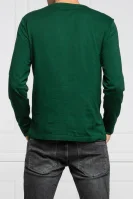 Блуза с дълъг ръкав | Custom slim fit POLO RALPH LAUREN 	бутилково зелено	