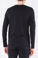 Блуза с дълъг ръкав | Regular Fit Karl Lagerfeld черен