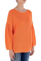 Пуловер Westona | Loose fit | с добавка коприна BOSS ORANGE оранжев