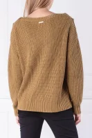 Пуловер | Loose fit Michael Kors пясъчен